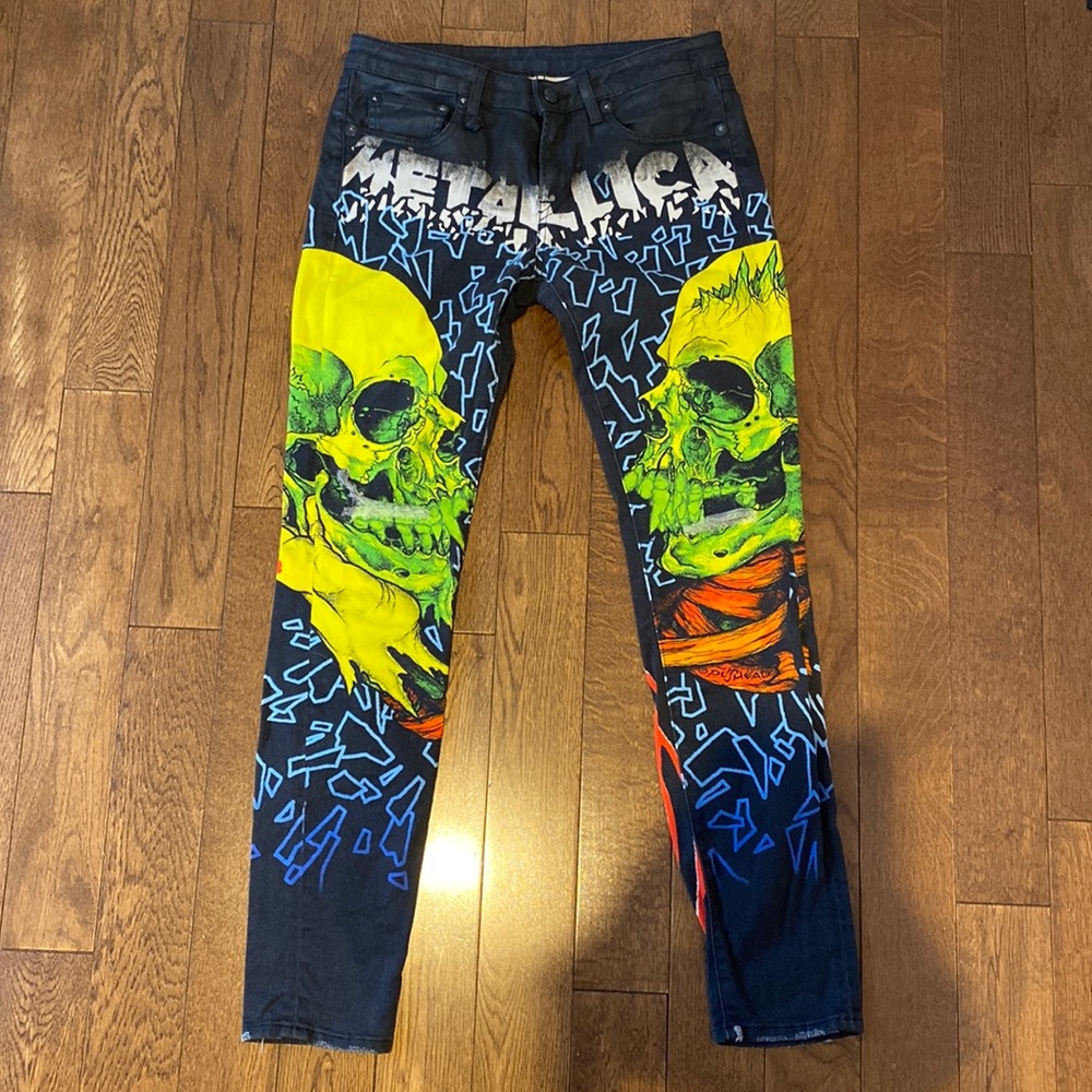 R13 x Metallica Kate Skinny Jeans - Size 25